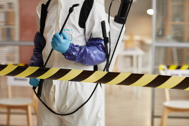 Professional Trauma Scene Cleanup technician working in Franconia, NH